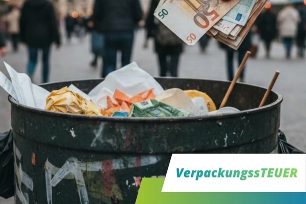 Verpackungssteuer - Symbolpolitik f�r die Tonne